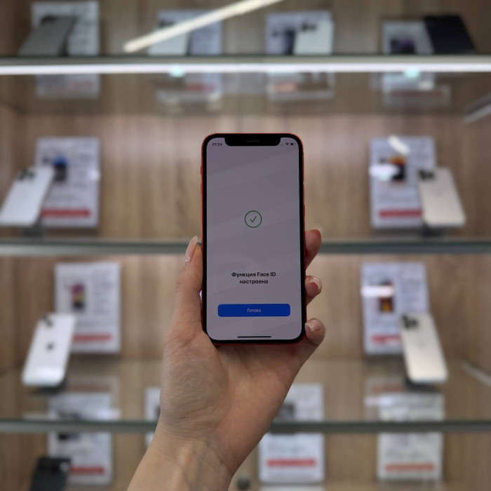 Б/у Смартфон Apple iPhone 12 mini 64GB Красный | Фото 5 из 5