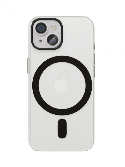Чехол защитный VLP Diamond Case с MagSafe для iPhone 15 черный | Фото 1 из 3