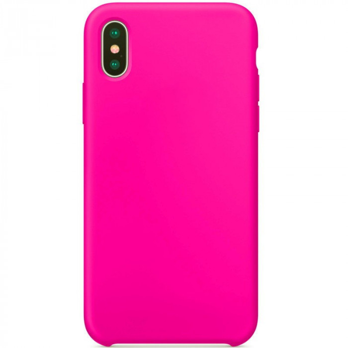 Чехол силиконовый для iPhone X Розовый | Фото 1 из 2