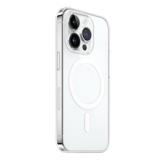 Чехол-накладка Gurdini Asty Series with Magsafe для iPhone 15 Pro Белый (White) | Фото 2 из 2