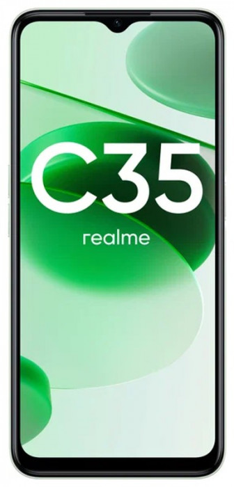 Смартфон Realme C35 4/128GBB Зеленый (Glowing Green) EAC | Фото 2 из 4