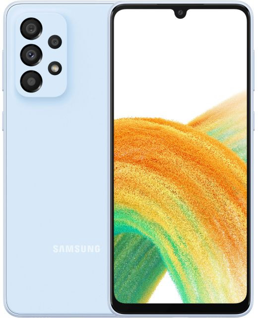 Смартфон Samsung Galaxy A33 5G 6/128GB Голубой (Light Blue) | Фото 1 из 6