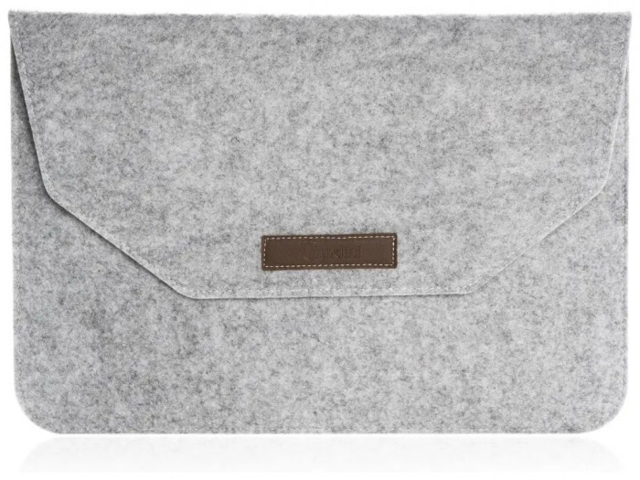 Чехол-конверт Gurdini Felt Envelope для Macbook Air 13/Pro 13/Pro 14 Серый | Фото 1 из 2