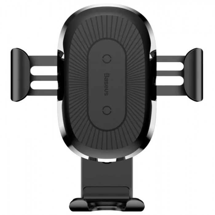 Автомобильный держатель с беспроводной зарядкой Baseus Wireless Charger Gravity Car Mount Черный (WXYL-01) | Фото 1 из 6