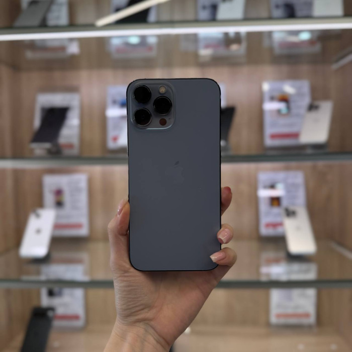Б/У Смартфон Apple iPhone 13 Pro Max 128GB голубой | Фото 1 из 5