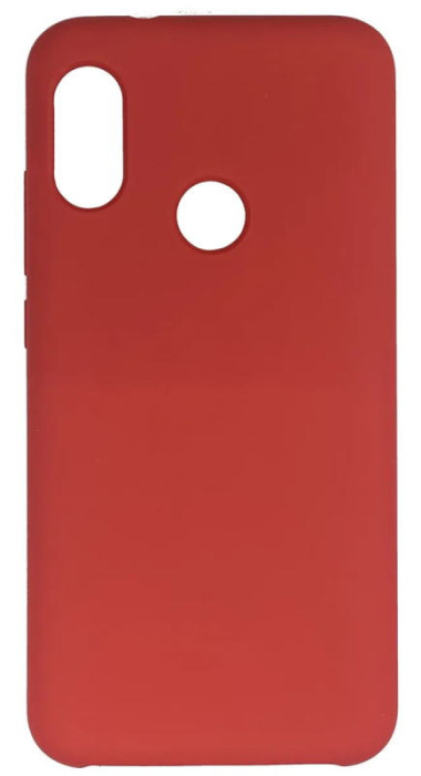Чехол-накладка Silicone Cover для Xiaomi Mi A2 Lite/Redmi 6 Pro Малиновый | Фото 1 из 1