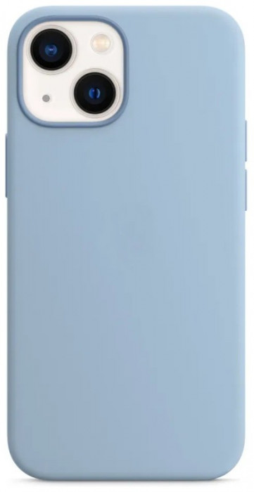 Чехол Silicone Case with Magsafe + IC для iPhone 13 Голубой (Blue Fog) | Фото 1 из 2