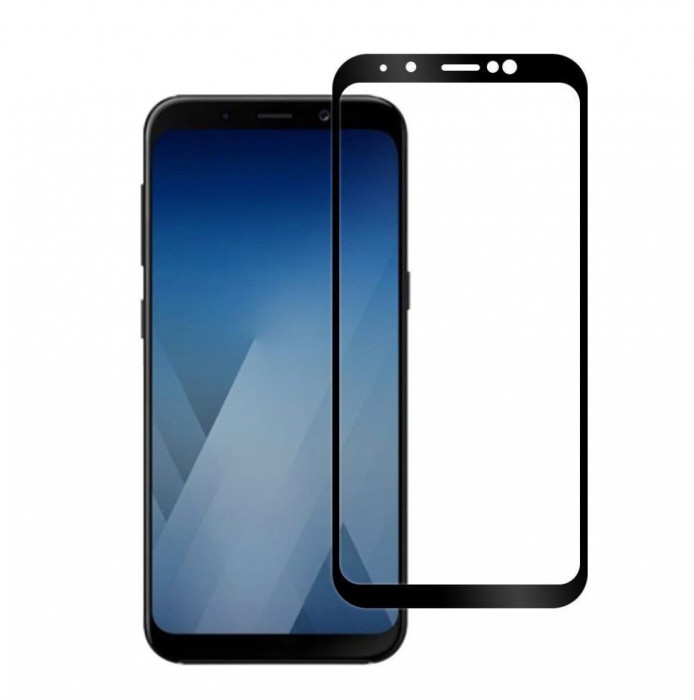 Защитное стекло для Samsung Galaxy S9 Черное | Фото 2 из 2