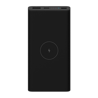 Внешний аккумулятор Xiaomi Mi Wireless Power Bank 10000 mAh (WPB15PDZM) Черный | Фото 1 из 3