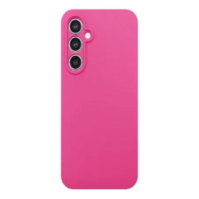 Чехол защитный VLP Aster Case для Samsung Galaxy A35 Ярко-розовый | Фото 1 из 2
