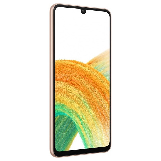 Смартфон Samsung Galaxy A33 5G 6/128GB Персиковый (Peach) | Фото 4 из 7