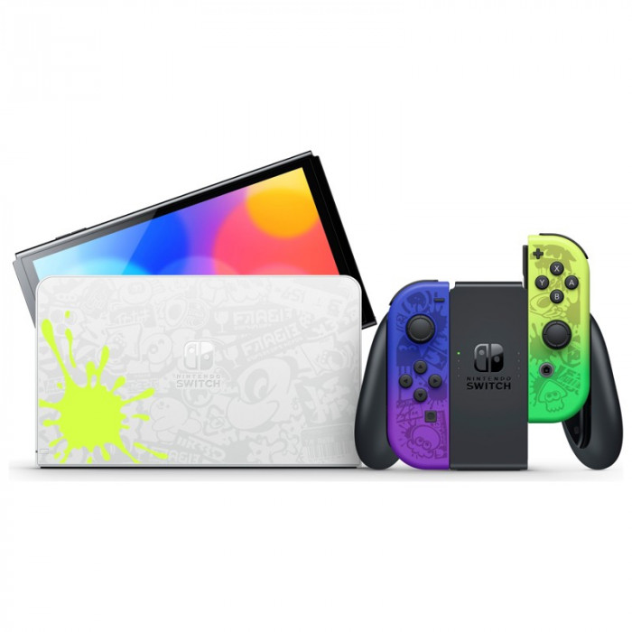 Игровая приставка Nintendo Switch OLED 64GB Splatoon 3 | Фото 6 из 8