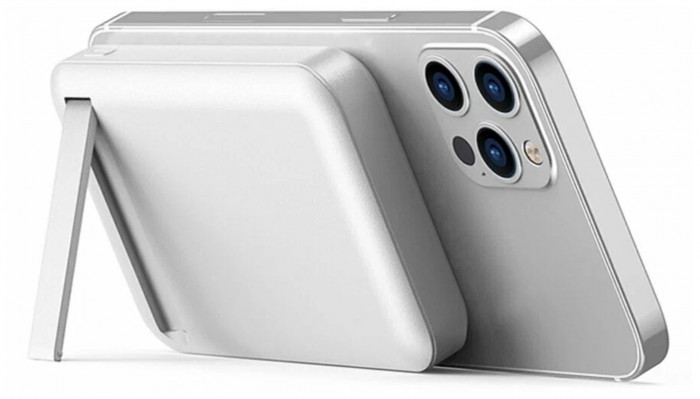 Внешний аккумулятор WIWU Snap Cube Magnetic Wireless Power Bank 10000mah Белый | Фото 2 из 3