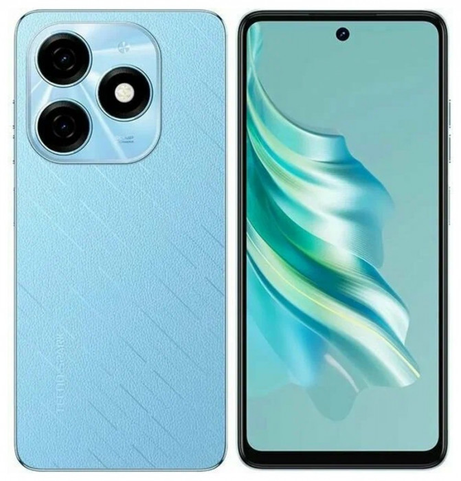 Смартфон Tecno Spark 20 8/256GB Синий (Magic Skin Blue) EAC | Фото 2 из 6