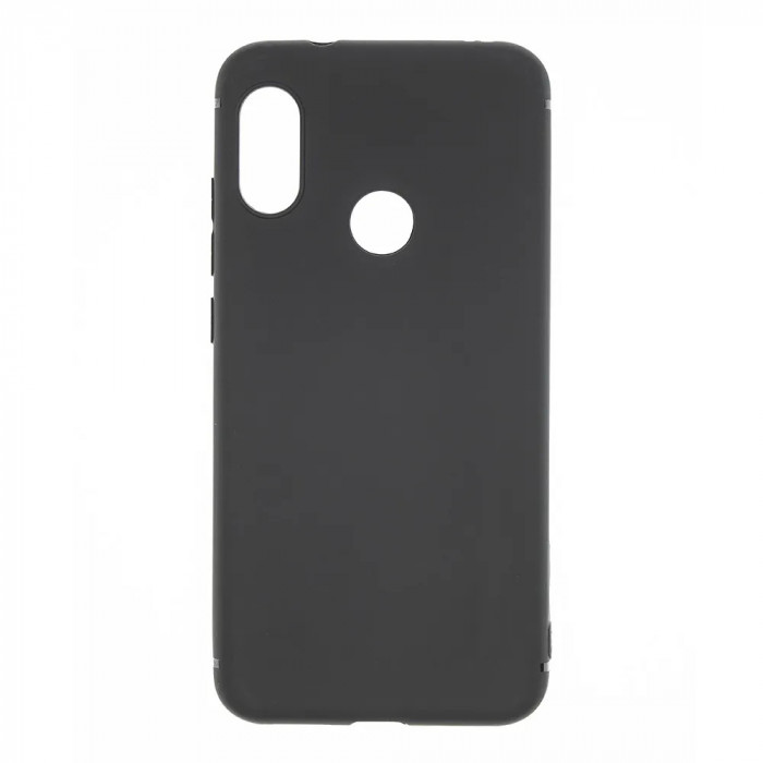Чехол-накладка Silicone Cover для Xiaomi Mi A2 Lite/Redmi 6 Pro Черный | Фото 1 из 2