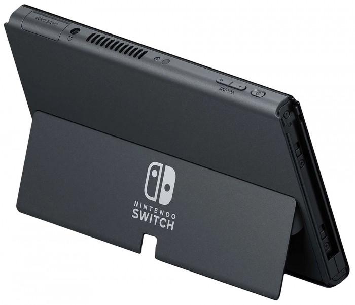 Игровая приставка Nintendo Switch OLED 64GB Неоновый синий/неоновый красный | Фото 7 из 8