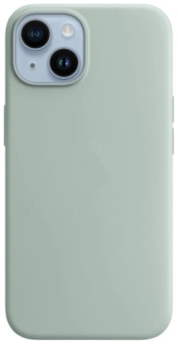 Чехол Silicone Case with Magsafe для iPhone 14 Зеленый (Succulent) | Фото 1 из 4