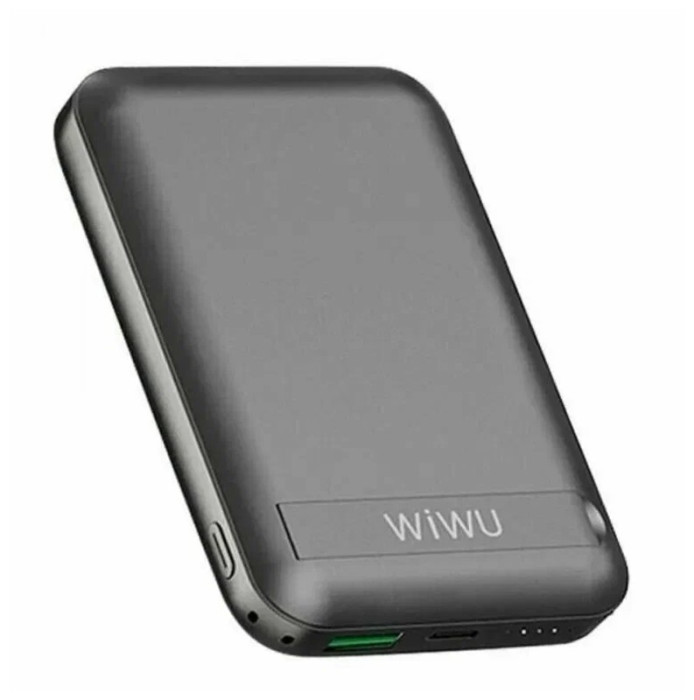 Внешний аккумулятор WIWU Snap Cube Magnetic Wireless Power Bank 10000mah Черный | Фото 1 из 3