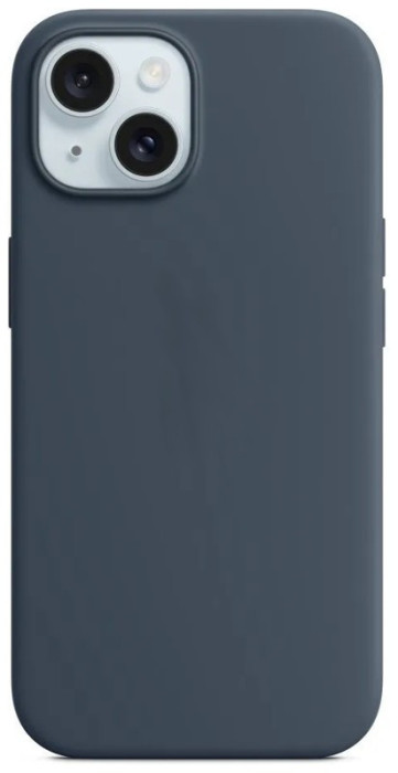 Чехол Silicone Case MagSafe для iPhone 15 Plus Storm Blue | Фото 2 из 2
