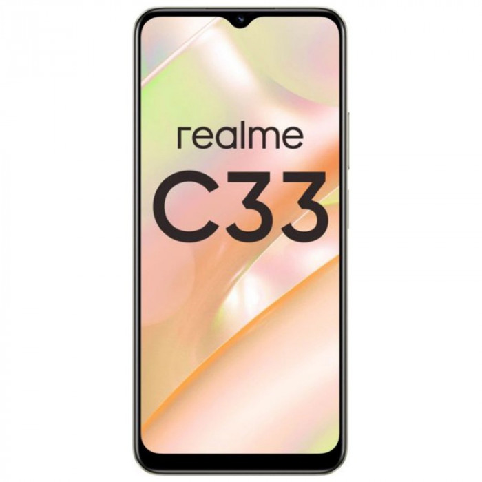 Смартфон Realme C33 4/64GB Золото (Sandy Gold) EAC | Фото 2 из 11