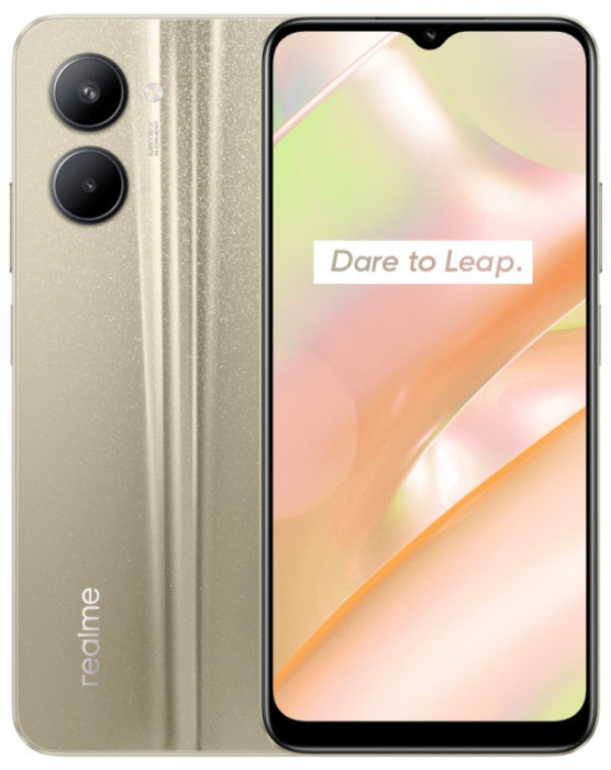 Смартфон Realme C33 4/64GB Золото (Sandy Gold) EAC | Фото 1 из 11