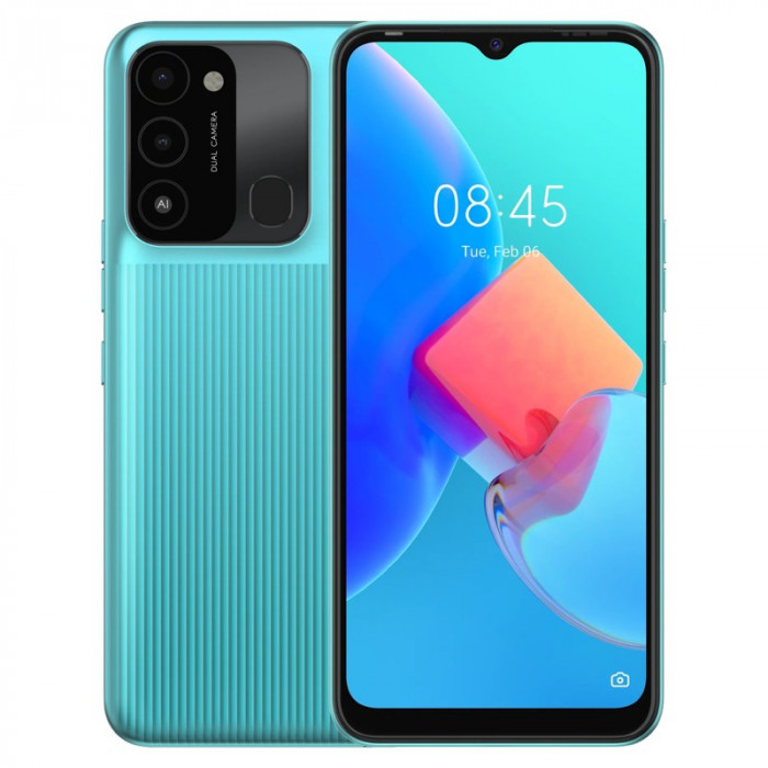Смартфон Tecno Spark Go 2022 2/32GB Голубой (Turquoise Cyan) EAC | Фото 1 из 5