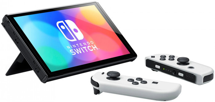 Игровая приставка Nintendo Switch OLED 64GB Белый | Фото 3 из 8