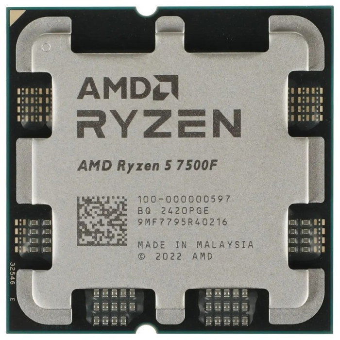 Процессор AMD Ryzen 5 7500F OEM (100-000000597)