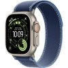 Умные часы Apple Watch Ultra 3 2025 49mm Natural Titanium Case with Blue/Bright Blue Trail Loop