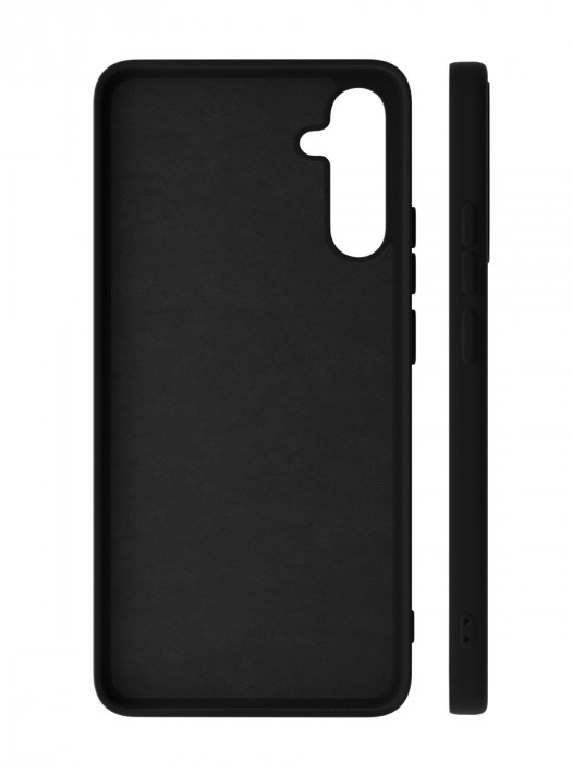 Чехол защитный VLP Silicone Case для Samsung Galaxy A34 черный | Фото 2 из 4