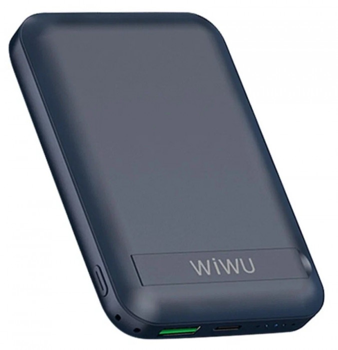 Внешний аккумулятор WIWU Snap Cube Magnetic Wireless Power Bank 10000mah Фиолетовый | Фото 1 из 3
