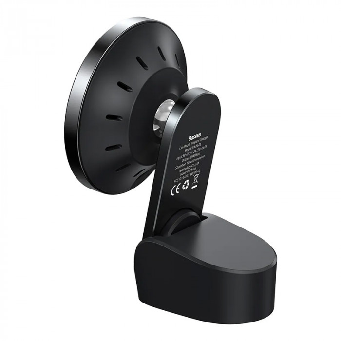 Автомобильный держатель с беспроводной зарядкой Baseus Big Energy Car Mount Wireless (WXJN-01) | Фото 3 из 8