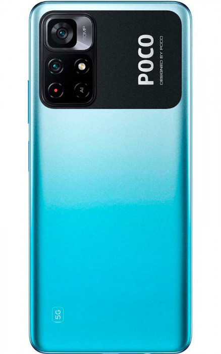 Смартфон Poco M4 Pro 5G 6/128GB Голубой (Blue) EAC | Фото 3 из 7