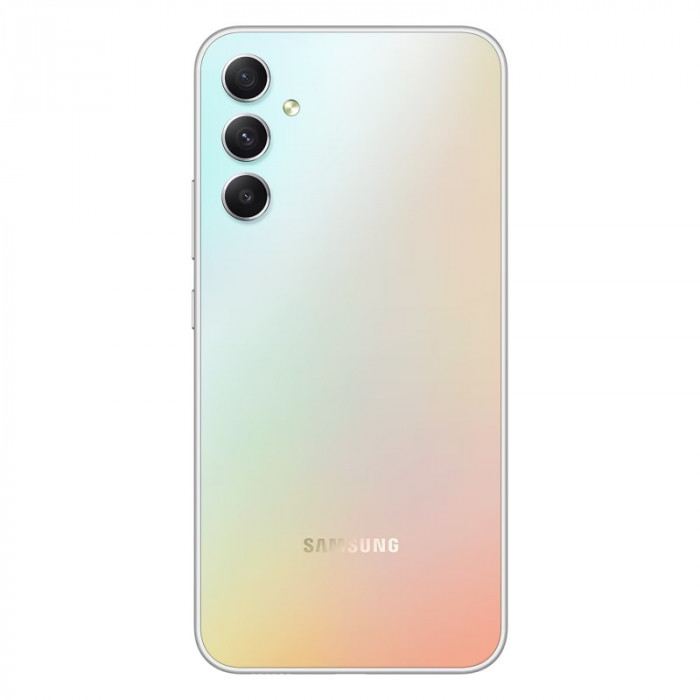 Смартфон Samsung Galaxy A34 5G 8/256GB Перламутр (Awesome Silver) | Фото 7 из 7