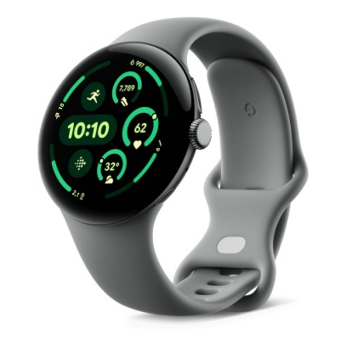 Умные часы Google Pixel Watch 3 45mm Wi-Fi + Cellular Серый (Graphite/Hazel) | Фото 1 из 1