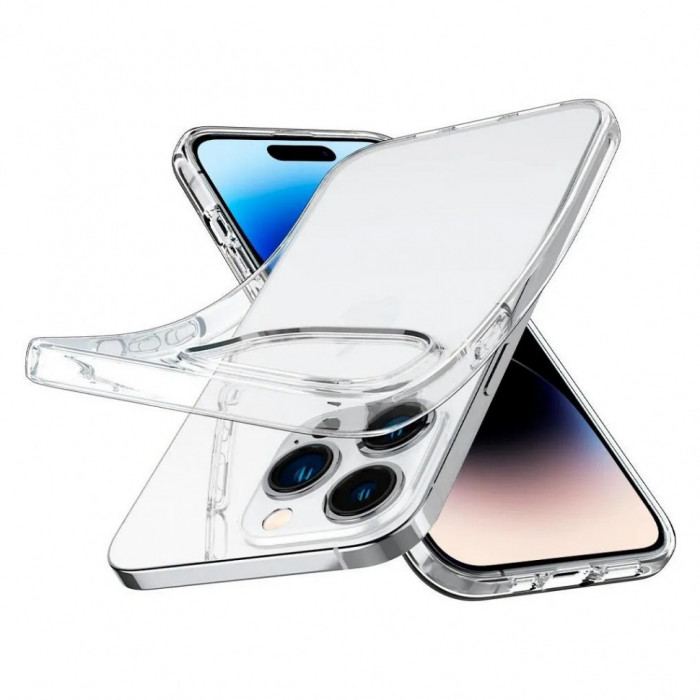Чехол-накладка Gurdini Clear HQ 2mm для iPhone 14 Pro Max Прозрачный | Фото 6 из 6