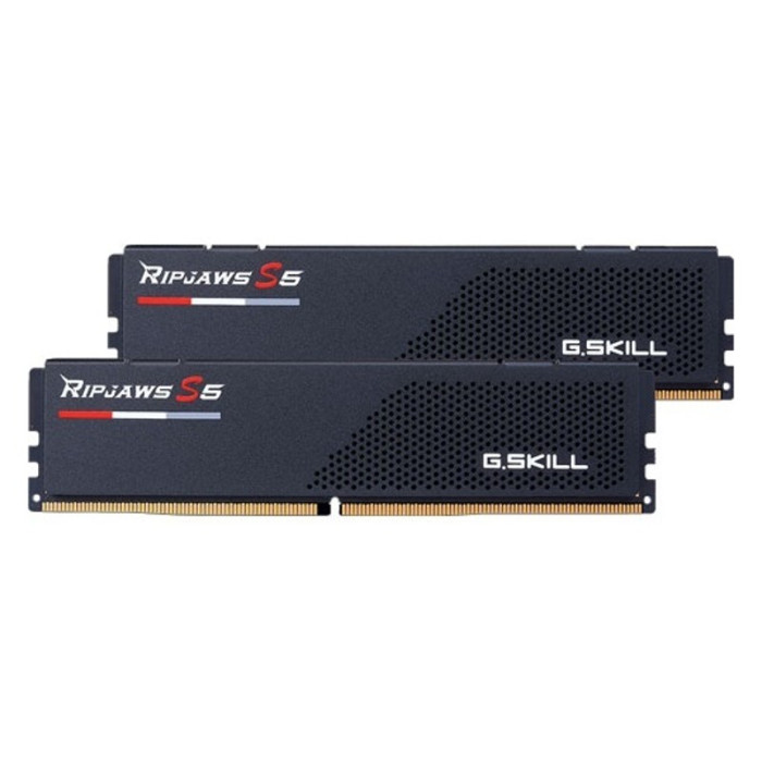Оперативная память 64Gb DDR5 6000MHz G.Skill Ripjaws S5 (F5-6000J3636F32GX2-RS5K) (2x32Gb KIT) | Фото 1 из 1