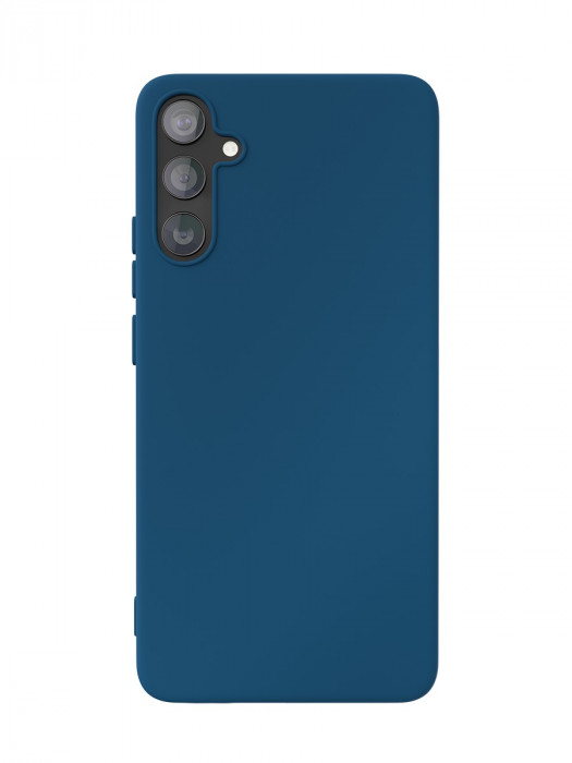 Чехол защитный VLP Silicone Case для Samsung Galaxy A54 темно-синий | Фото 1 из 4