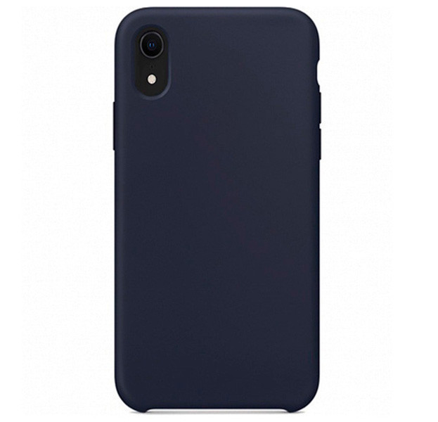 Чехол силиконовый для iPhone XR Темно-синий | Фото 1 из 3