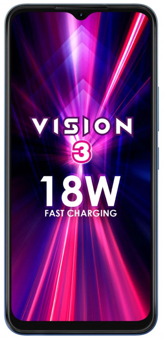 Смартфон Itel Vision 3 3/64GB Синий (Jewel Blue) | Фото 3 из 4