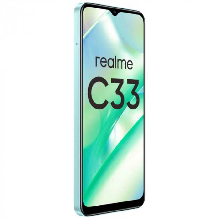Смартфон Realme C33 4/64GB Синий (Aqua Blue) EAC | Фото 3 из 10