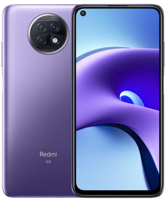 Смартфон Xiaomi Redmi Note 9T 4/64GB Фиолетовый (Lavender Purple) | Фото 1 из 4