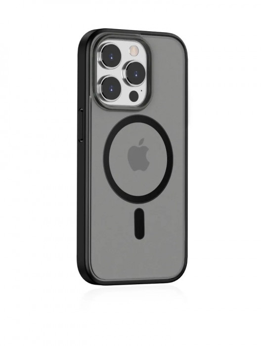 Чехол-накладка Gurdini Shockproof Case with Magsafe для iPhone 14 Pro Max Черный (Black) | Фото 1 из 7