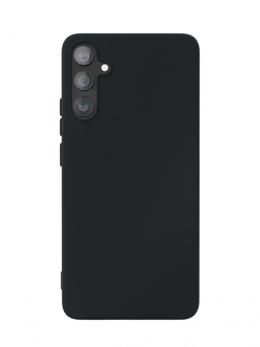 Чехол защитный VLP Silicone Case для Samsung Galaxy A54 черный | Фото 4 из 4