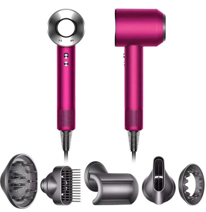 Фен Dyson Supersonic HD07 Розовый/Никель (Fuchsia/Nikel) | Фото 14 из 14
