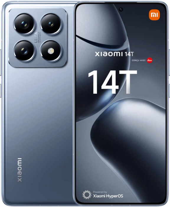 Смартфон Xiaomi 14T 12/512GB Синий (Titan Blue) | Фото 1 из 1