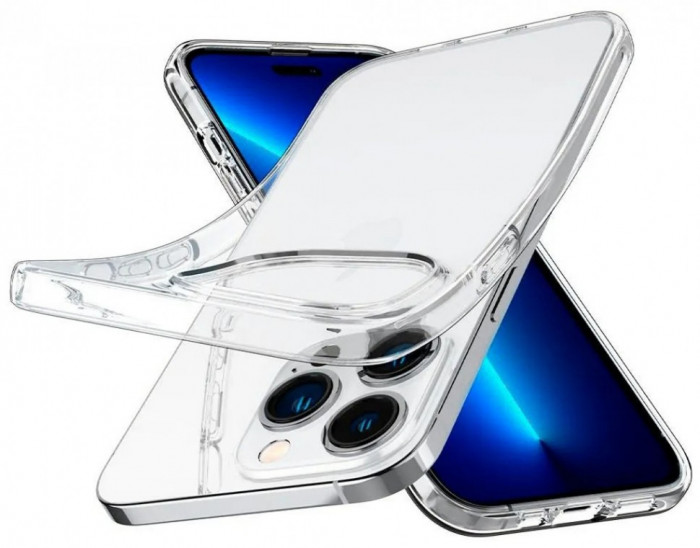 Чехол-накладка Gurdini Ultra Twin 1mm для iPhone 14 Pro Max Прозрачный | Фото 3 из 3