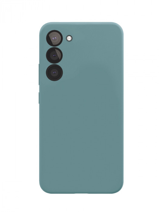 Чехол защитный VLP Silicone Case для Samsung Galaxy S23 темно-зеленый | Фото 1 из 4