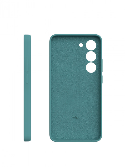 Чехол защитный VLP Silicone Case для Samsung Galaxy S23 темно-зеленый | Фото 2 из 4