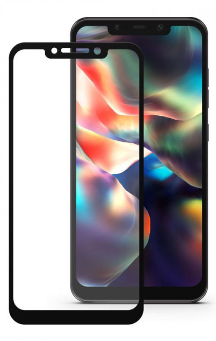 Защитное 3D стекло для Xiaomi Pocophone F1 тех.пак Черное | Фото 1 из 2